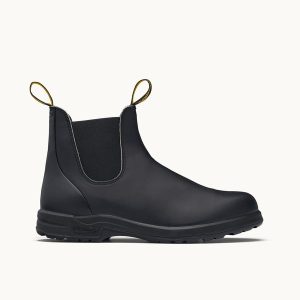 Black Premium Leather Chelsea Boots, Women's All-Terrain 2058 - Blundstone