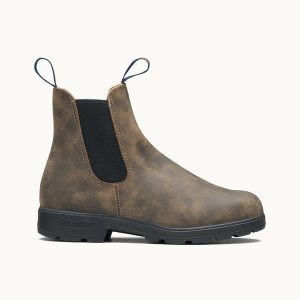 Rustic Brown Premium Waterproof Leather High Top Boots, Women's Thermal 2223 - Blundstone