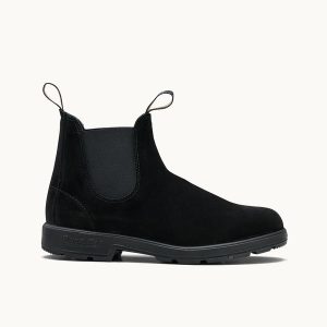 Black Suede Suede Leather Suede Boots, Men's Originals 2405 - Blundstone