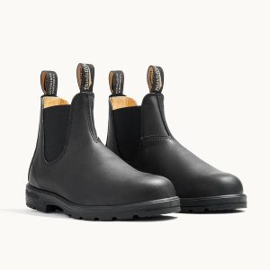 Black Premium Leather Chelsea Boots, Women's Classics 558 - Blundstone