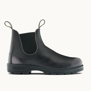 Vintage Zinc Brush Full Grain Leather Chelsea Boots, Men's Classics 2550 - Blundstone